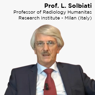 Prof. Luigi Solbiati, Professor of Radiology Humanitas Research Institute - Milan (Italy)