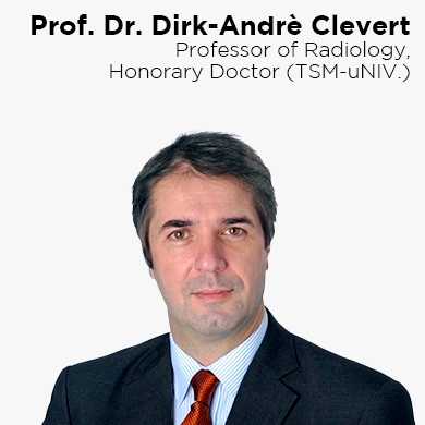 Prof. Dr. Dirk-Andrè Clevert, Professor of radiology Honorary doctor (TSM-uNIV)