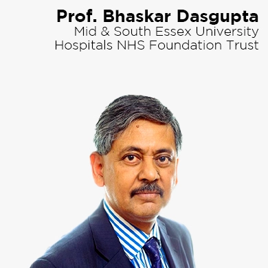 Prof. Bhaskar Dasgupta, Mid & South University Hospitals NHS Foundation Trust