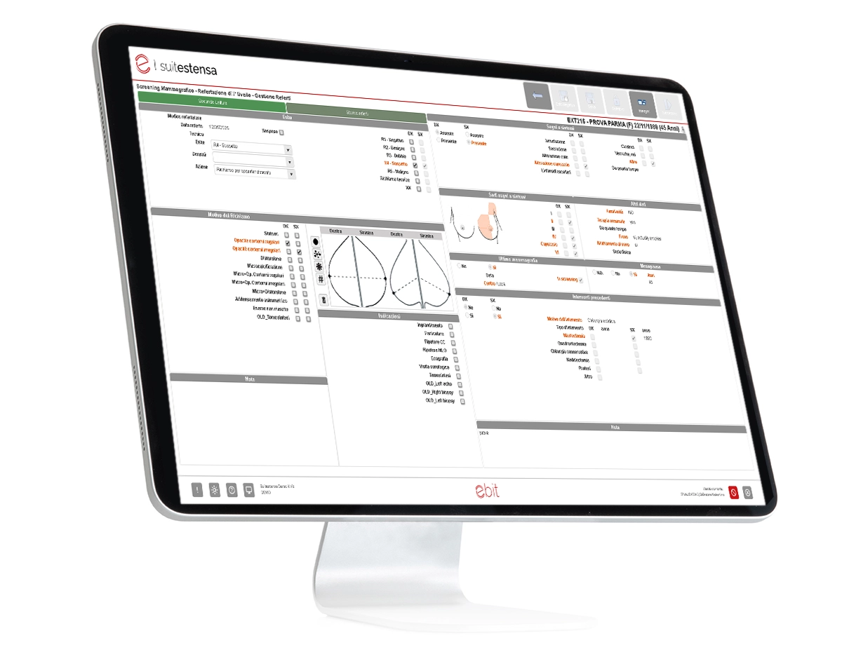 Suitestensa Screening, enterprise imaging software