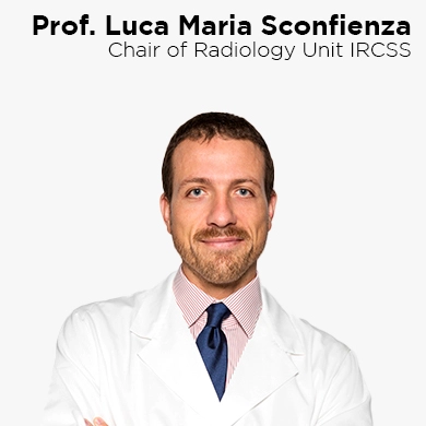 Prof. Luca Maria Sconfienza, chair of Radiology Unit