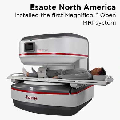 Esaote North America installed the first Magnifico™Open MRI system