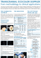 Poster Transcranial Ecocolor Doppler