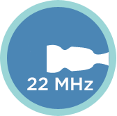 22 MHz probe
