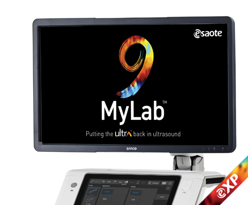 mylab 9 exp display barco