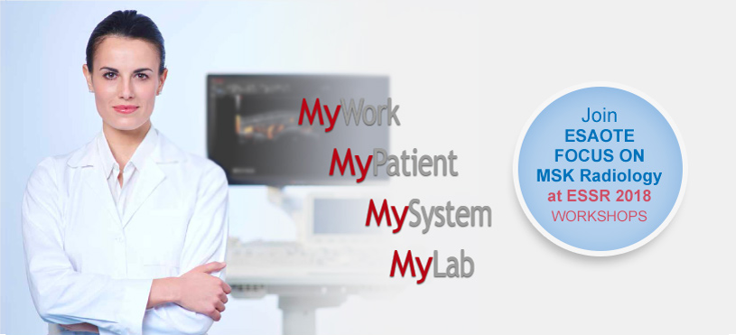 Join Esaote Focus on MSK Radiology at ESSR 2018