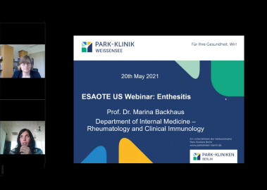 Rheuma eAcademy Programme - Ultrasound of enthesitis in inflammatory rheumatic diseases