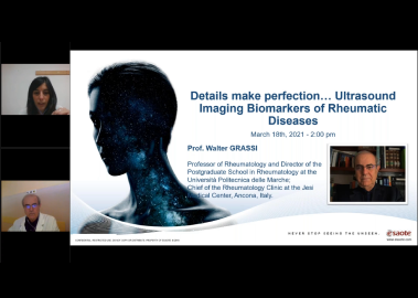 Rheuma eAcademy Programme - Details make perfection...Ultrasound Imaging Biomarkers of Rheumatic Diseases