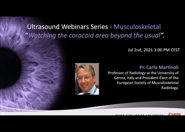 Musculoskeletal - Watching the coracoid area beyond the usual