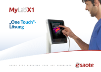 Brochure - MyLab<sup>™</sup>X1 [PDF - 927 Kb] - DE